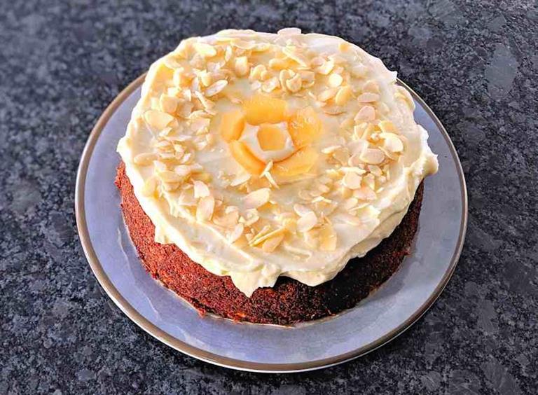 carrot and ginger cake cuisinefiend.com