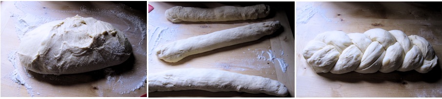 Plaiting challah