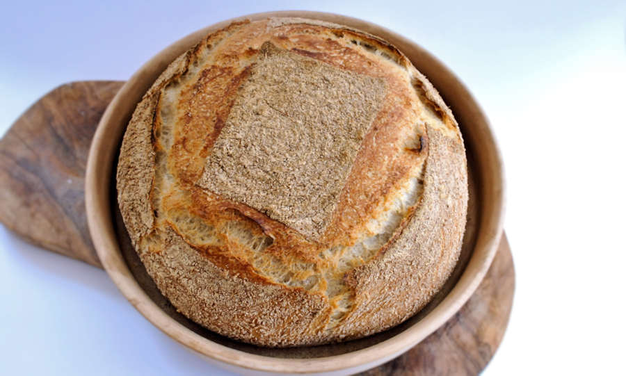 Cheat's sourdough