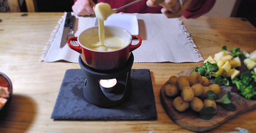 Cheese fondue