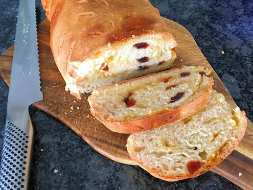 cherry chocolate bread