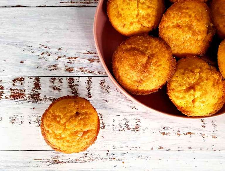 cherry cornmeal muffins