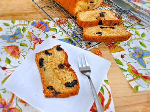 cherry and marzipan cake