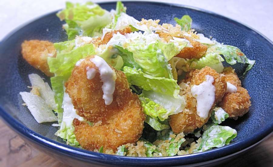 Chicken Caesar salad