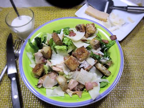 chicken caesar salad
