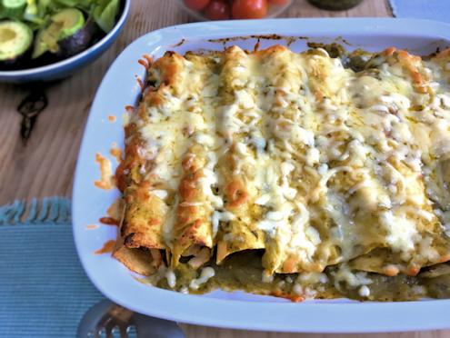 chicken enchiladas