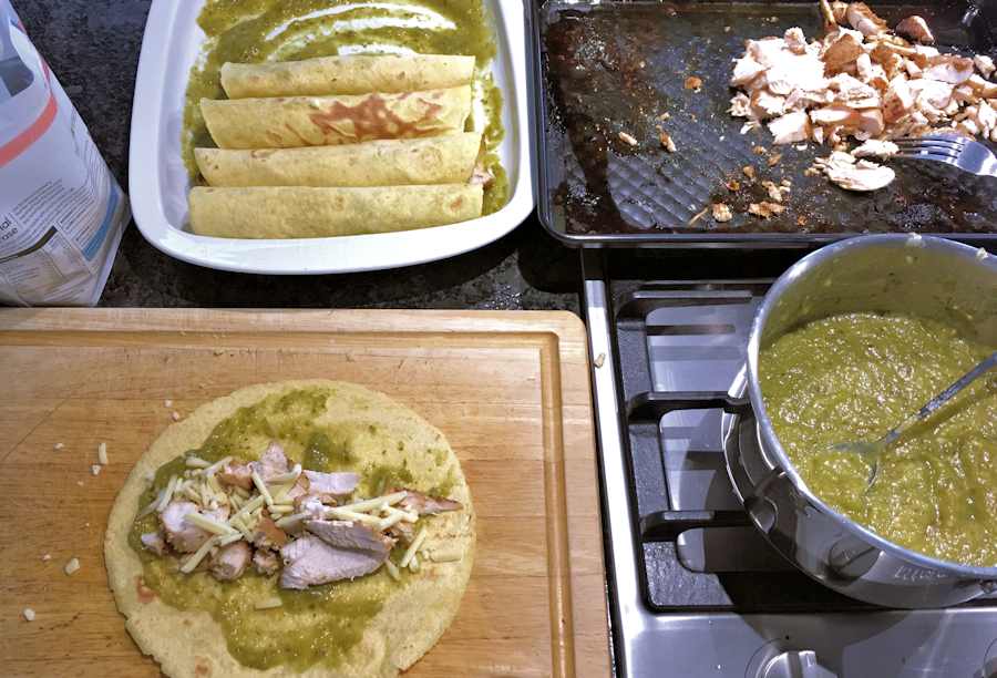 How to make enchiladas