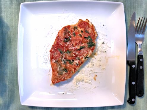 chicken saltimbocca