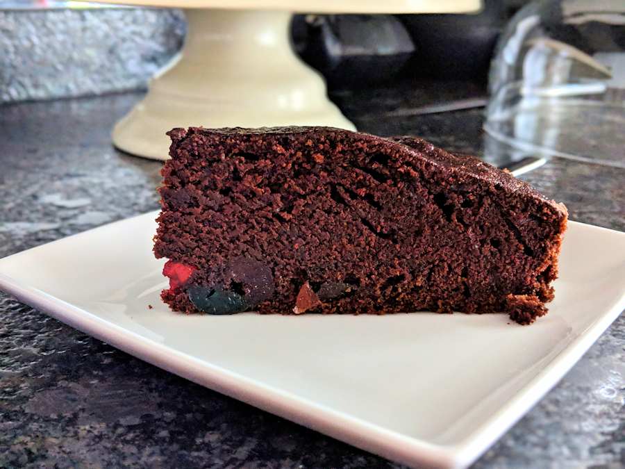 Chocolate And Glace Cherry Cake Recipe Cuisine Fiend