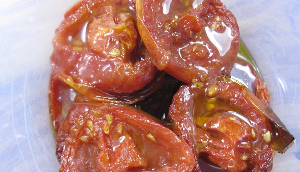 Confit tomatoes