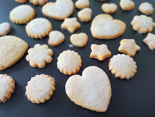 cornmeal shortbread