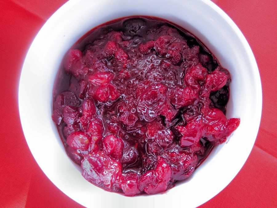 cranberry sauce