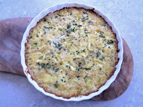 creamed jerusalem artichokes