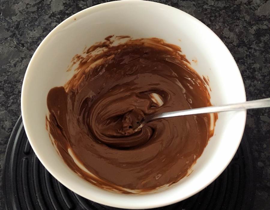 tempered chocolate