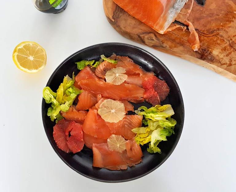 home cured salmon cuisinefiend.com