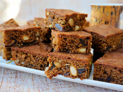 date and nut squares