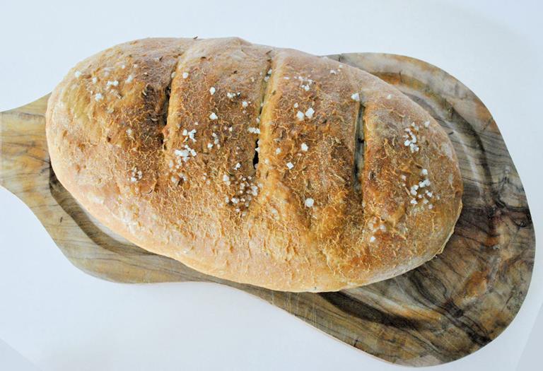 deli style rye bread cuisinefiend.com