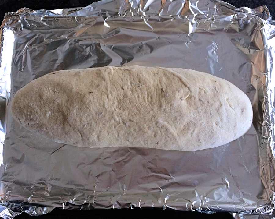 Shaped rye deli loaf