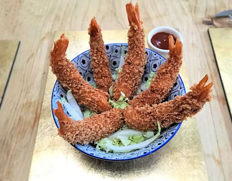 Ebi fry Japanese breaded shrimp