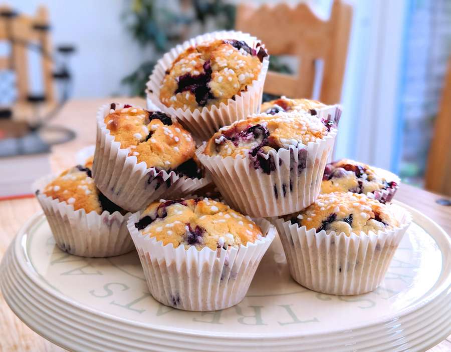 blueberry muffins