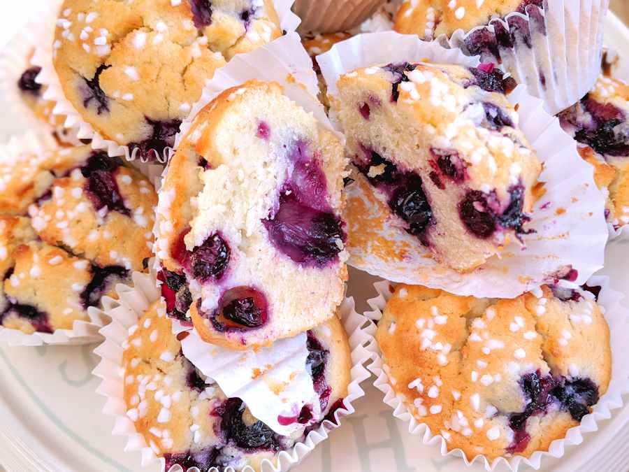 Fancy Blueberry Muffins | Recipe | Cuisine Fiend