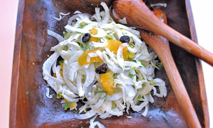 Fennel and orange salad