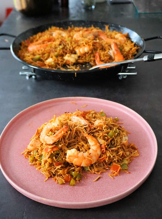 Fideua With Fish And Prawns, Recipe