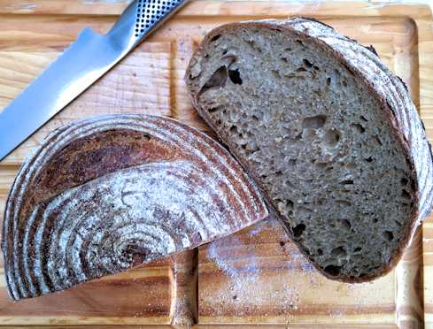 wild yeast water bread