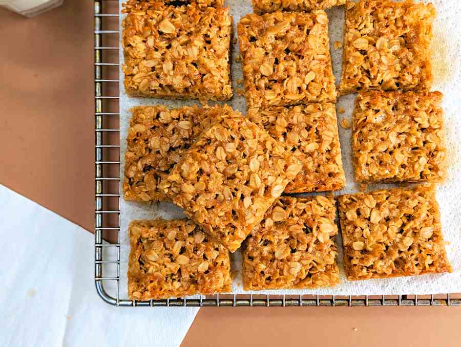 orange and ginger flapjack cuisinefiend.com