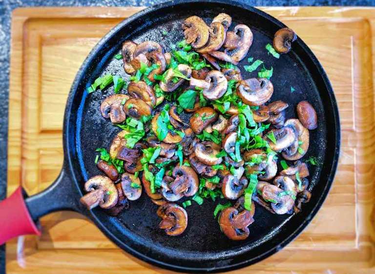 fried mushrooms cuisinefiend.com