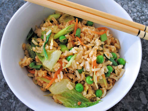 vegetable fried rice