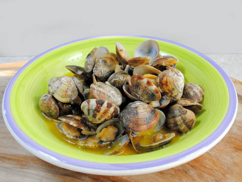 garlic clams