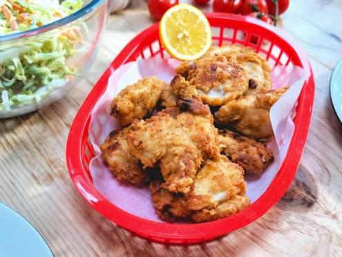 garlic fried chicken