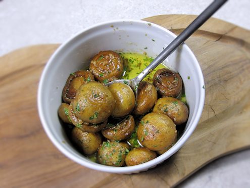 garlic mushrooms