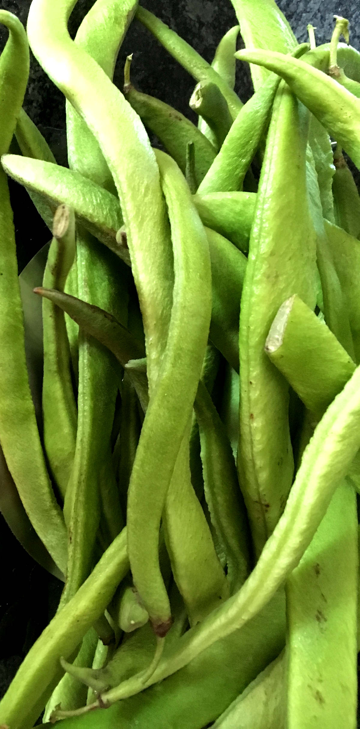 buttered runner beans cuisinefiend.com