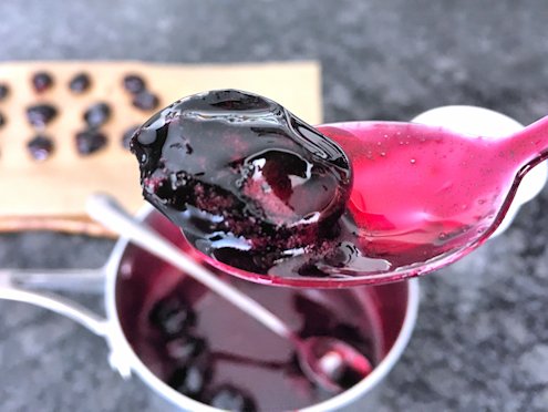 Glace cherries