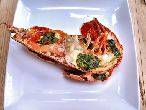 grilled lobster