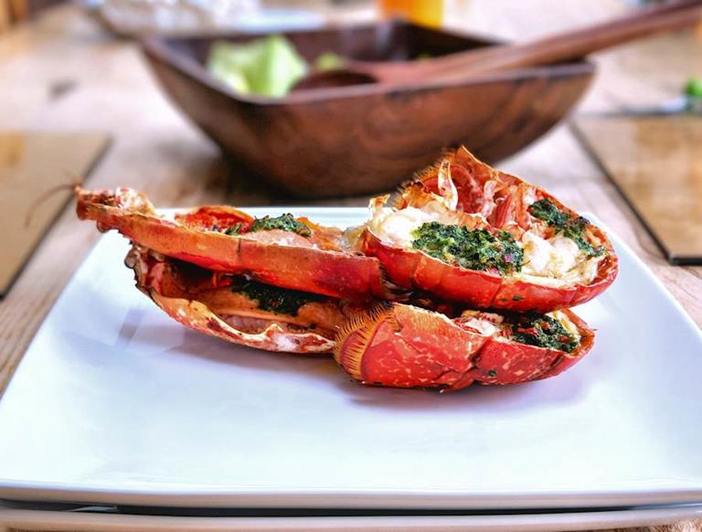 grilled lobster