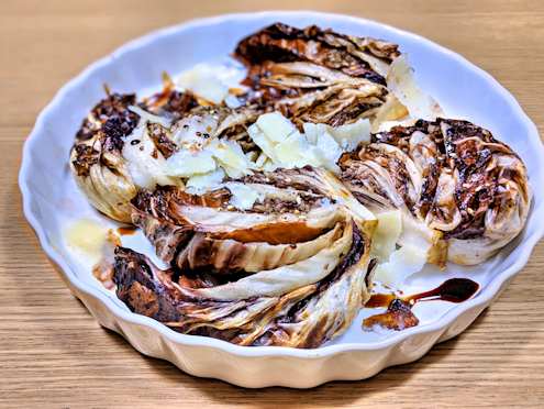 grilled radicchio