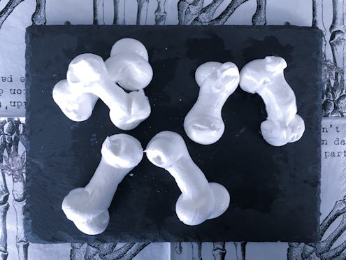 Meringue bones