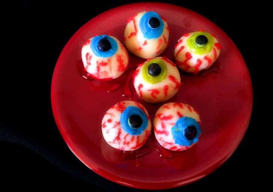Halloween eyeballs
