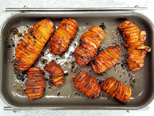 hasselback potatoes