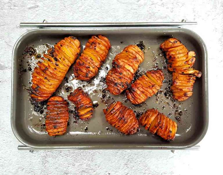 hasselback potatoes cuisinefiend.com