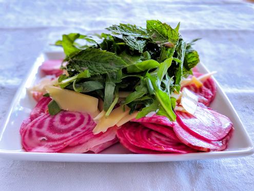 herby beetroot salad