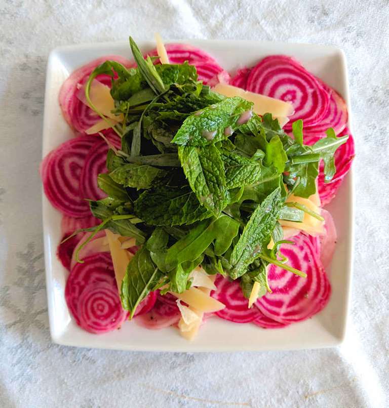 herby beetroot salad cuisinefiend.com