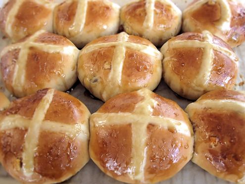 hot cross buns
