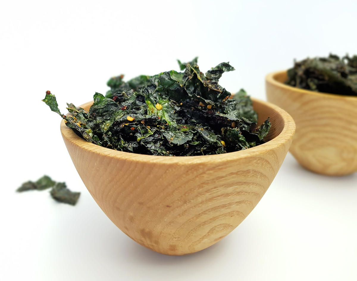 kale crisps cuisinefiend.com