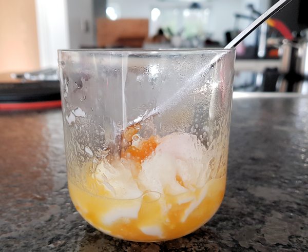 egg in glass cuisinefiend.com keto diary