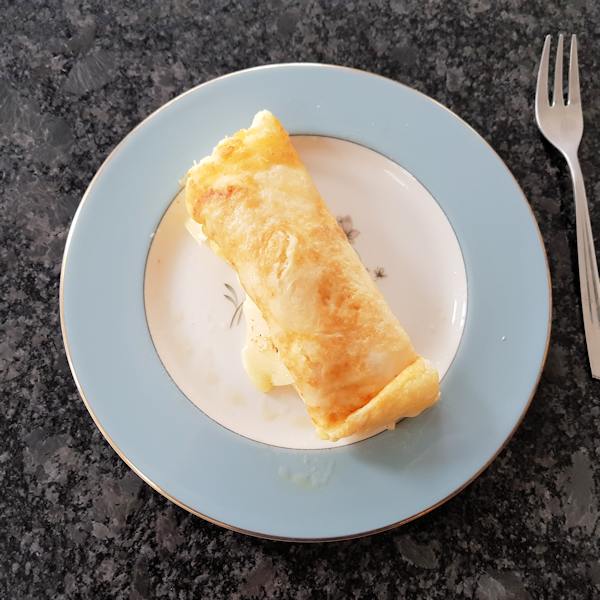 cheese omelette cuisinefiend.com keto diary