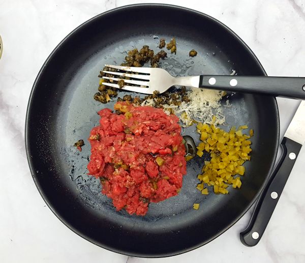 steak tartare keto cuisinefiend.com keto diary